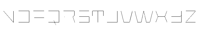 StatenSans ExpandedHairline Instance Font UPPERCASE