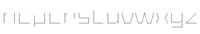 StatenSans ExpandedHairline Instance Font LOWERCASE