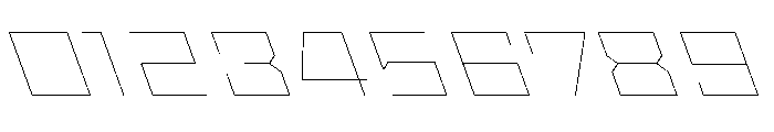 StatenSans ExpandedHairlineReverse Instance Font OTHER CHARS