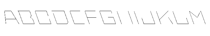 StatenSans ExpandedHairlineReverse Instance Font UPPERCASE