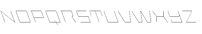 StatenSans ExpandedHairlineReverse Instance Font UPPERCASE