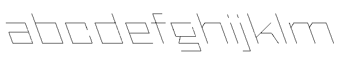 StatenSans ExpandedHairlineReverse Instance FONT