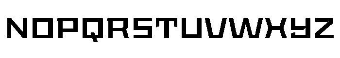 StatenSans ExpandedSemibold Instance Font UPPERCASE