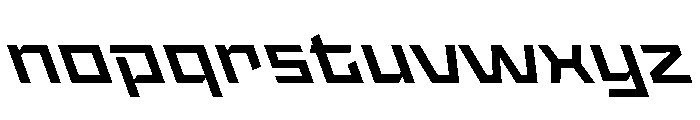 StatenSans ExpandedSemiboldReverse Instance Font LOWERCASE