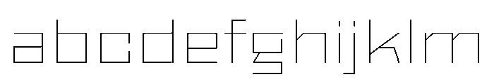 StatenSans ExpandedThin Instance FONT