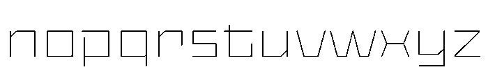 StatenSans ExpandedThin Instance Font LOWERCASE