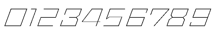 StatenSans ExpandedThinOblique Instance Font OTHER CHARS