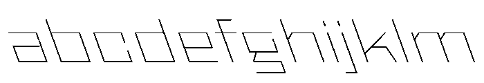 StatenSans ExpandedThinReverse Instance FONT
