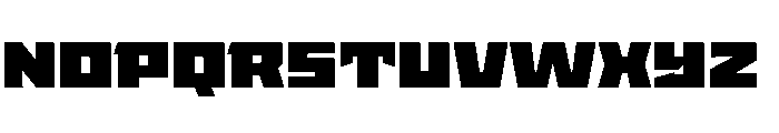 StatenSans ExpandedUltra Instance Font UPPERCASE