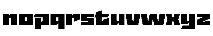 StatenSans ExpandedUltra Instance Font LOWERCASE