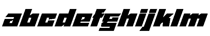 StatenSans ExpandedUltraOblique Instance FONT