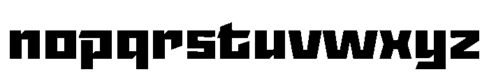 StatenSans ExtendedBlack Instance Font LOWERCASE