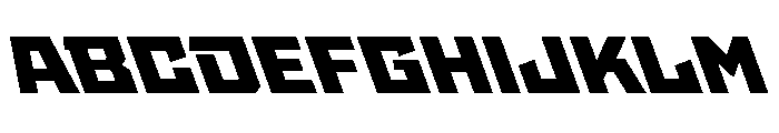 StatenSans ExtendedBlackReverse Instance Font UPPERCASE