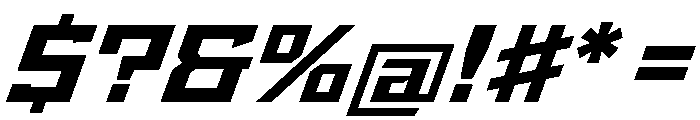 StatenSans ExtendedBoldOblique Instance Font OTHER CHARS