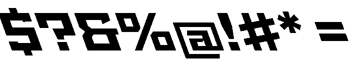 StatenSans ExtendedBoldReverse Instance Font OTHER CHARS