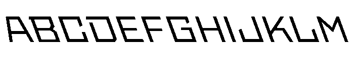 StatenSans ExtendedBookReverse Instance Font UPPERCASE