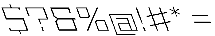 StatenSans ExtendedExtraLightReverse Instance Font OTHER CHARS