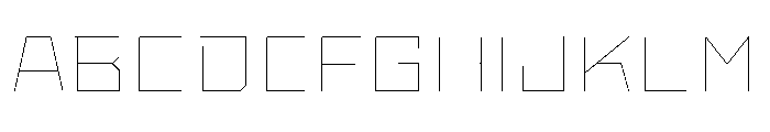 StatenSans ExtendedHairline Instance Font UPPERCASE