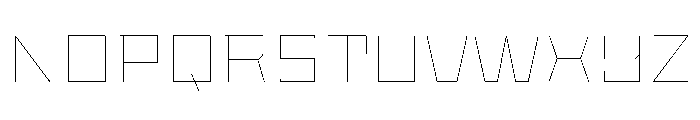 StatenSans ExtendedHairline Instance Font UPPERCASE