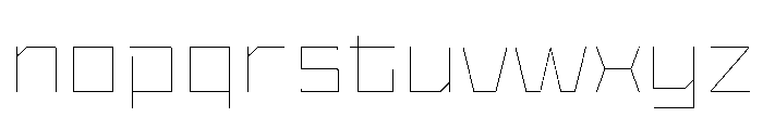StatenSans ExtendedHairline Instance Font LOWERCASE