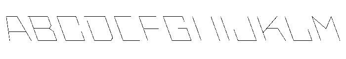 StatenSans ExtendedHairlineReverse Instance Font UPPERCASE