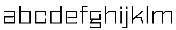 StatenSans ExtendedLight Instance FONT