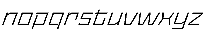 StatenSans ExtendedLightOblique Instance Font LOWERCASE