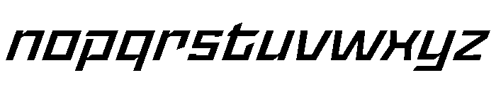 StatenSans ExtendedSemiboldOblique Instance Font LOWERCASE