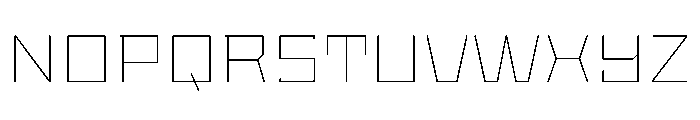 StatenSans ExtendedThin Instance Font UPPERCASE