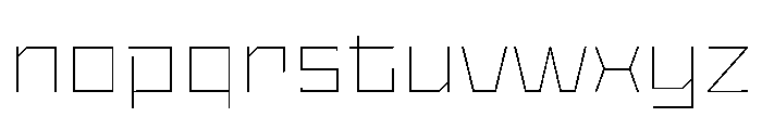 StatenSans ExtendedThin Instance Font LOWERCASE