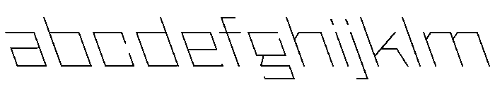 StatenSans ExtendedThinReverse Instance FONT