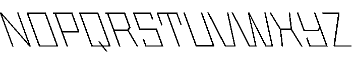 StatenSans ExtraLightReverse Instance Font UPPERCASE