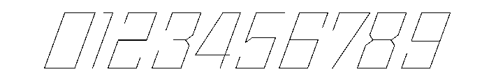 StatenSans HairlineOblique Instance Font OTHER CHARS