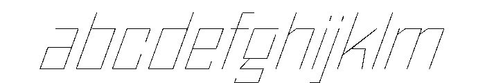 StatenSans HairlineOblique Instance FONT