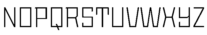 StatenSans Light Instance Font UPPERCASE