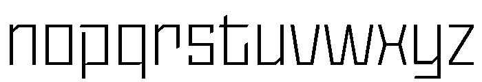 StatenSans Light Instance Font LOWERCASE