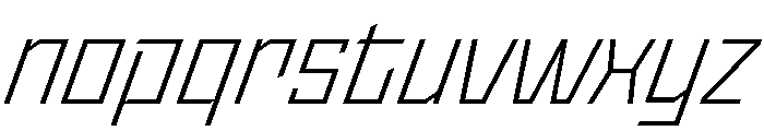 StatenSans LightOblique Instance Font LOWERCASE