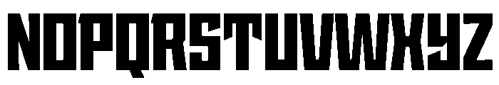 StatenSans NarrowBlack Instance Font UPPERCASE