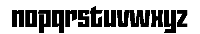 StatenSans NarrowBlack Instance Font LOWERCASE
