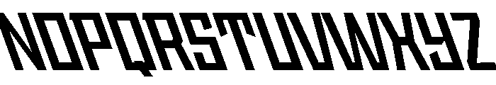 StatenSans NarrowBoldReverse Instance Font UPPERCASE