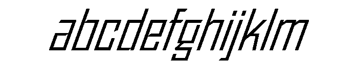StatenSans NarrowBookOblique Instance FONT