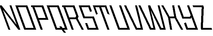 StatenSans NarrowBookReverse Instance Font UPPERCASE