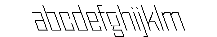 StatenSans NarrowExtraLightReverse Instance FONT