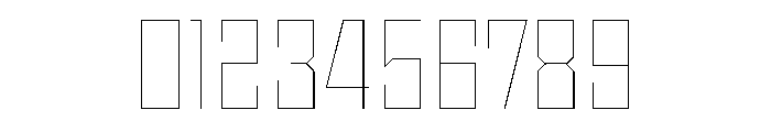 StatenSans NarrowHairline Instance Font OTHER CHARS
