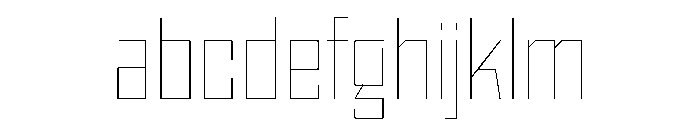 StatenSans NarrowHairline Instance FONT