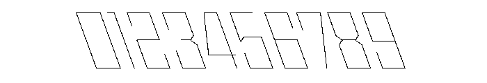 StatenSans NarrowHairlineReverse Instance Font OTHER CHARS