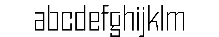StatenSans NarrowLight Instance FONT