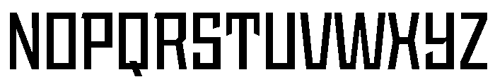 StatenSans NarrowSemibold Instance Font UPPERCASE