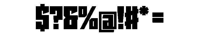 StatenSans NarrowUltra Instance Font OTHER CHARS