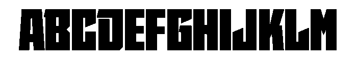 StatenSans NarrowUltra Instance Font UPPERCASE